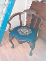 Antieke stoel, bekleed, Antiek en Kunst, Antiek | Meubels | Stoelen en Banken, Ophalen