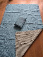 Ikea sprei met kussen - Zo goed als nieuw!, Huis en Inrichting, Slaapkamer | Beddengoed, Blauw, Overige typen, Tweepersoons, Ophalen of Verzenden