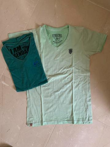 Vingino t -shirts mooi groen mt 12 / 152 (146) 