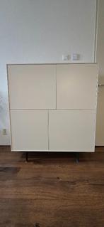 Goossens opbergkast Verona wit, Huis en Inrichting, Kasten | Televisiemeubels, Ophalen, 100 tot 150 cm, 100 tot 150 cm, Design