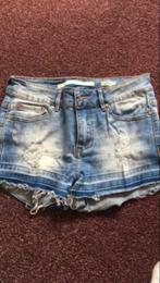 Leuke spijker korte broek  maat S, Ophalen of Verzenden, Nieuw, Blauw, W28 - W29 (confectie 36)