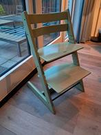 Stokke tripp trapp stoel groen, Doe-het-zelf en Verbouw, Kozijnen en Schuifpuien, Gebruikt, Overige typen, Hout, Ophalen