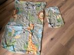 Peuterdekbedovertrek met dieren 2 kanten te gebruiken, Gebruikt, Dekbedovertrek, Ophalen of Verzenden, Overige kleuren