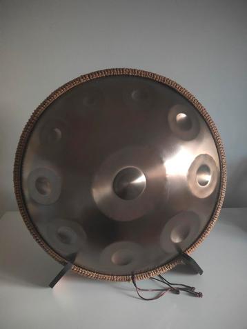Gouden 10 tonen handpan. 432 hz. Incl. access. Nieuw! beschikbaar voor biedingen