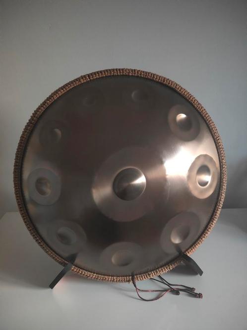 Gouden 10 tonen handpan. 432 hz. Incl. access. Nieuw!, Muziek en Instrumenten, Percussie, Nieuw, Melodische percussie, Ophalen of Verzenden