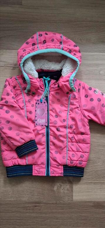 Roze winterjas Quapi Lollipop mt 86 beschikbaar voor biedingen