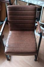 4 cognac eetkamerstoelen, Huis en Inrichting, Stoelen, Ophalen, Zo goed als nieuw, Bruin, Leer