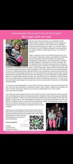 Hulp gezocht! Crowdfunding Rolstoelbus Jailynn, Ophalen of Verzenden