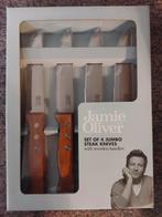 Set of 4 Steak Knives , Jamie Oliver., Huis en Inrichting, Keuken | Bestek, Nieuw, Rvs of Chroom, Bestekset, Verzenden