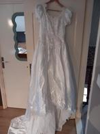 Trouwjurk maat 38/40, Trouwjurk, Wit, Ophalen of Verzenden, Onbekend