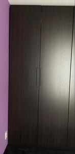 IKEA Pax kledingkast 100x236 zwart/bruin, Ophalen, 200 cm of meer, Met hangruimte, 50 tot 100 cm