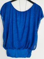Blauwe top, 1 maat, Kleding | Dames, Tops, Ophalen of Verzenden, Zo goed als nieuw, Blauw, Zonder mouw