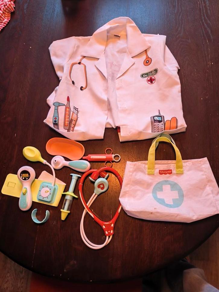 Fisher Price Dokterset met Jas, Kinderen en Baby's, Speelgoed | Overig, Ophalen