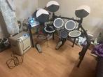 Fazley elektronisch drumstel met koptelefoon en versterker, Ophalen, Zo goed als nieuw, Overige merken, Elektronisch