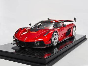 Koenigsegg Jesko Candy Apple Red 1:18 FrontiArt Pre-Order beschikbaar voor biedingen