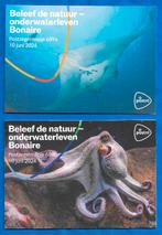 Postzegelmapje 689 A & B - Onderwaterleven Bonaire, Verzenden, Na 1940, Postfris