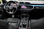 Audi Q3 Sportback 45 TFSI e S-line 245pk Pano Trekhaak Sonos, Gebruikt, Zwart, Zwart, Hybride Elektrisch/Benzine