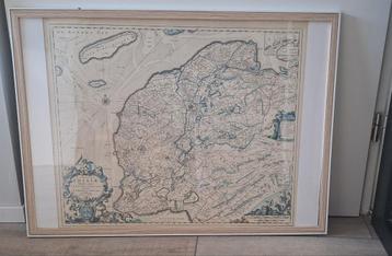 Kaart oud Friesland beschikbaar voor biedingen