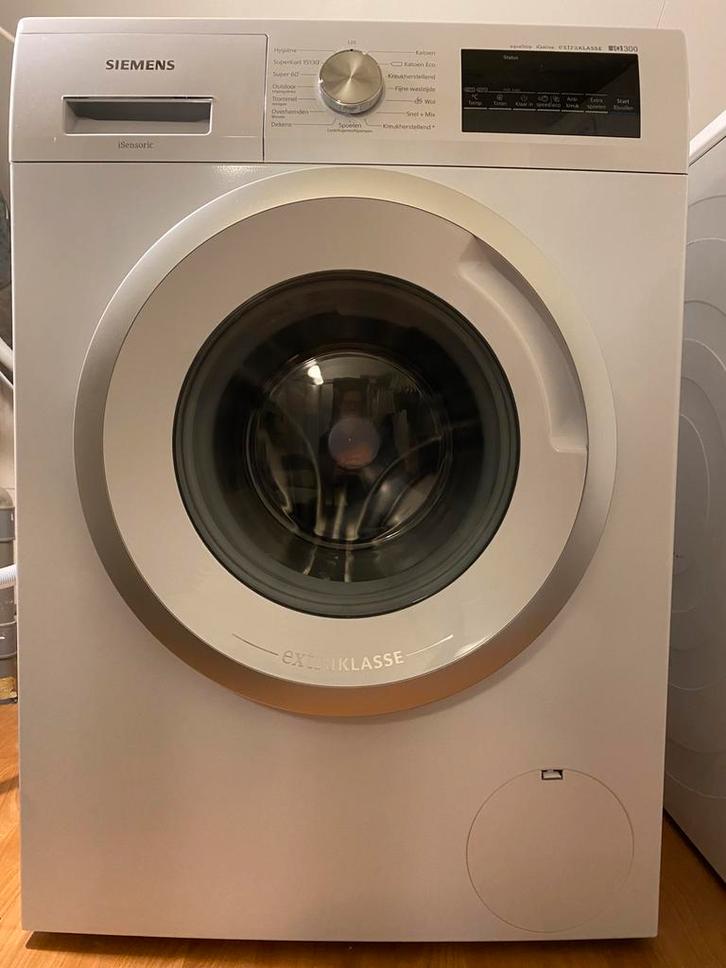 Siemens wasmachine iQ300 in goede staat, Witgoed en Apparatuur, Wasmachines, Gebruikt, Voorlader, 6 tot 8 kg, 85 tot 90 cm, 1200 tot 1600 toeren