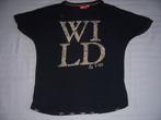 Leuke blauw shirt europe kids maat 164 met zilveren letters, Meisje, Gebruikt, Ophalen of Verzenden, Shirt of Longsleeve