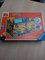 NIEUW: Ravensburger 3D Puzzel Opbergdoos Minions!, Ophalen of Verzenden, Zo goed als nieuw