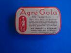 Agré Gola blikje, Ophalen of Verzenden, Gebruikt, Overige, Overige merken