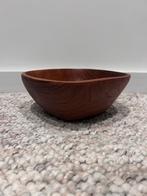 Vintage jaren ‘60 Teak schaal, Overige materialen, Gebruikt, Ophalen of Verzenden, Schaal of Schalen