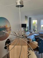 Moderne hanglamp zonder lampjes, Ophalen, 50 tot 75 cm, Zo goed als nieuw, Metaal