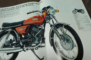 Yamaha RD200 verkoop folder brochure RD 200 beschikbaar voor biedingen