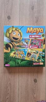 4 in 1 spel Maya de Bij (puzzel, domino, memory en lotto), Kinderen en Baby's, Speelgoed | Educatief en Creatief, Puzzelen, Zo goed als nieuw