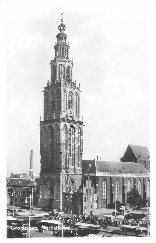 Groningen Martinitoren  (a1201), Verzamelen, Ansichtkaarten | Nederland, Ongelopen, Groningen, Verzenden