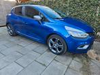 Renault Clio TCe 120pk S&S 2016 Blauw, Auto's, Voorwielaandrijving, Blauw, Leder en Stof, USB
