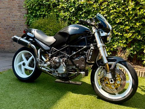 Ducati Monster S4R 2005 996 zwart wit, Motoren, Motoren | Ducati, Particulier, Naked bike, meer dan 35 kW, 2 cilinders, Sportuitlaat