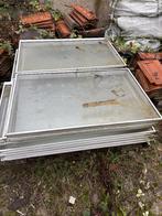 Aluminium ramen dubbelwandig – 7 stuks (63x100 & 63x117), Doe-het-zelf en Verbouw, Ophalen, Gevelraam of Ruit, -, -