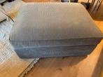 Kivik hocker poef met bergruimte rib ribcord taupe, Huis en Inrichting, Banken | Voetenbanken en Poefen, Ophalen, Gebruikt, 75 tot 100 cm