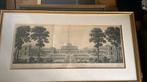 Gravure v paleis Soestdijk, Antiek en Kunst, Ophalen of Verzenden