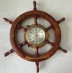 Scheepsstuur met Quartsklok  51Cm, Verzamelen, Scheepvaart, Ophalen of Verzenden, Zo goed als nieuw, Motorboot of Zeilboot, Boek of Tijdschrift