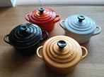 Le Creuset, set van 4 mini braadpannetjes, Huis en Inrichting, Keuken | Potten en Pannen, Ophalen of Verzenden, Zo goed als nieuw
