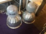 Industriële hanglamp, Zo goed als nieuw, 50 tot 75 cm, Ophalen, Glas