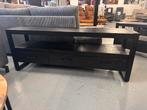 Tv meubel urban britt boaz black 145x35x55 nu 175,-, Ophalen, 150 tot 200 cm, Nieuw, Minder dan 100 cm