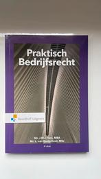 J.W.J. Fiers - Praktisch Bedrijfsrecht 4e druk, Ophalen of Verzenden, Zo goed als nieuw, J.W.J. Fiers; L. Van Oosterhout