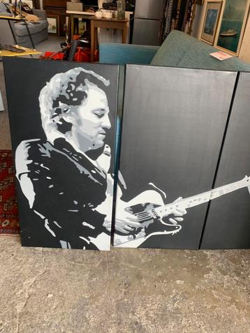 Footprint poster Bruce Springsteen drie luik 120x80 cm. beschikbaar voor biedingen