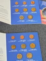 2 sets Eerste kennismakingsmunten Euro , Nederland, Ophalen of Verzenden, Koningin Beatrix, Euro's, Setje