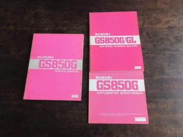 Suzuki GS850G werkplaatshandboek manual beschikbaar voor biedingen