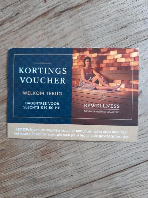 Sauna kortingscode geldig t/m 30 juni, Tickets en Kaartjes, Kortingen en Cadeaubonnen, Twee personen, Spa of Sauna, Kortingsbon