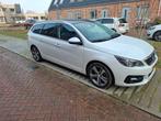Peugeot 308 SW 1.2 Puretech 130pk Allure 2020 Wit, Auto's, Voorwielaandrijving, 1199 cc, Leder en Stof, Wit