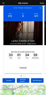 Laufey Ziggo Dome, Tickets en Kaartjes, Eén persoon, Maart