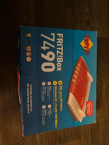 Fritz!Box 7490 Router Modem - Zo goed als nieuw beschikbaar voor biedingen