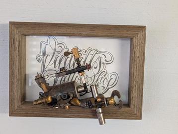 Stoere unieke echte vintage stijl tattoo machine  beschikbaar voor biedingen