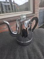 vintage koffiepot met filter chroom, Ophalen of Verzenden, Gebruikt
